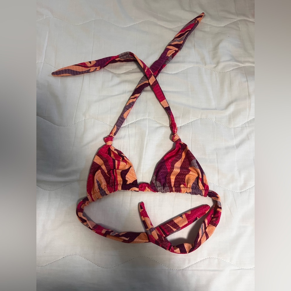 MIKOH Psychedelic Bikini Top